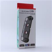 Comfortable Soft tpu Handle Grip Cover Case with 2 Card Storage for Switch lite - Blue 06