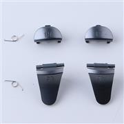 Replacement Metal R1L1 + r2l2 Trigger Buttons 4Pcs Set for PS4 Slim/Pro JDM-040 Controller Black