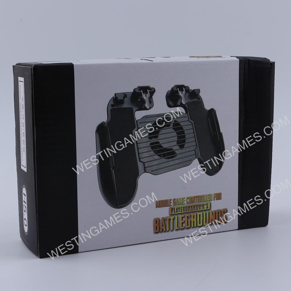 H5 3nd Mobile Gamepad Pubg Controller for Phone Grip with Joystick/Trigger L1R1 and Cooling Fan
