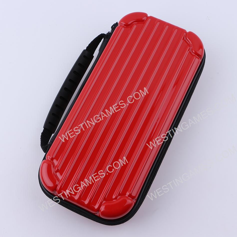 Protective Storage Hard Case Carrying Bag for Switch - Red