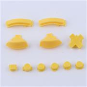 Complete ABXY and R L Key Button Accessoires for Nintendo Switch Lite - Yellow