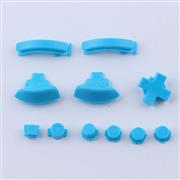 Complete ABXY and R L Key Button Accessoires for Nintendo Switch Lite - Blue