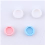 New 4in1 Cut Cat Paw Thumb Grips Analog Caps Silicone Rubber For NS Switch - Blue and Pink 03