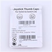 New 4in1 Cut Cat Paw Thumb Grips Analog Caps Silicone Rubber For NS Switch - Green and Yellow 04