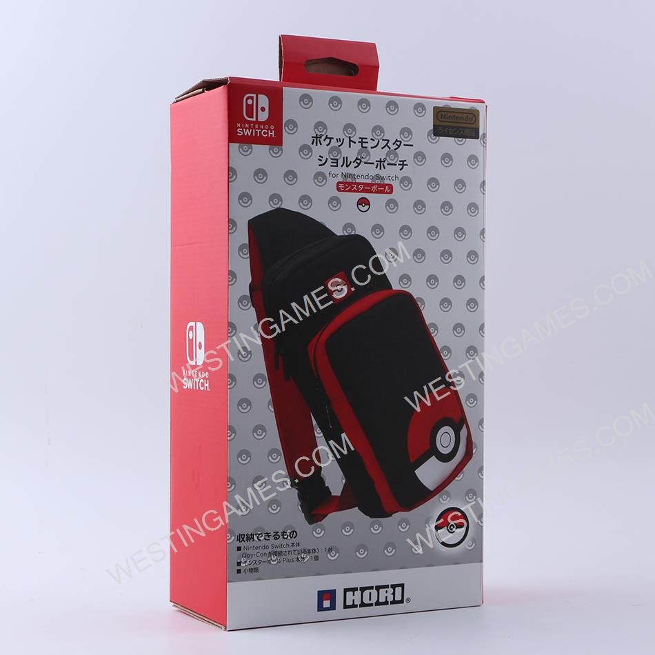 NEW Fashion Backpack Travel Bag Holds for NS Switch - Pockemon Ball