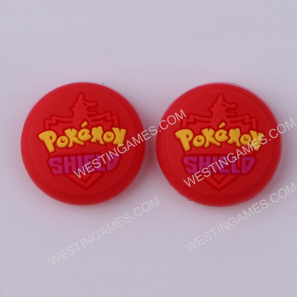 New Pokemon Thumb Grips Analog Caps Silicone Rubber For NS switch Joy-con -