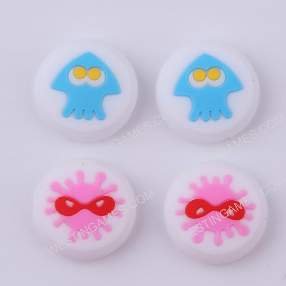 New Pokemon Thumb Grips Analog Caps Silicone Rubber For NS switch Joy-con -