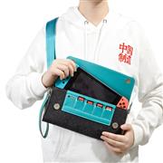 2in1 Deluxe Upgrade Travel Carrying Pouch Case with clip-on strap for Nintendo switch - Hatsune Miku 03