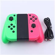 Left and Right Wireless Controller with Handrip for Switch Joycon Blue and Red 02