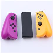 Left and Right Wireless Controller with Handrip for Switch Joycon Purple and Orange 04