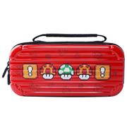 Red Protective Storage Hard Case Carrying Bag for Switch Lite - Mario