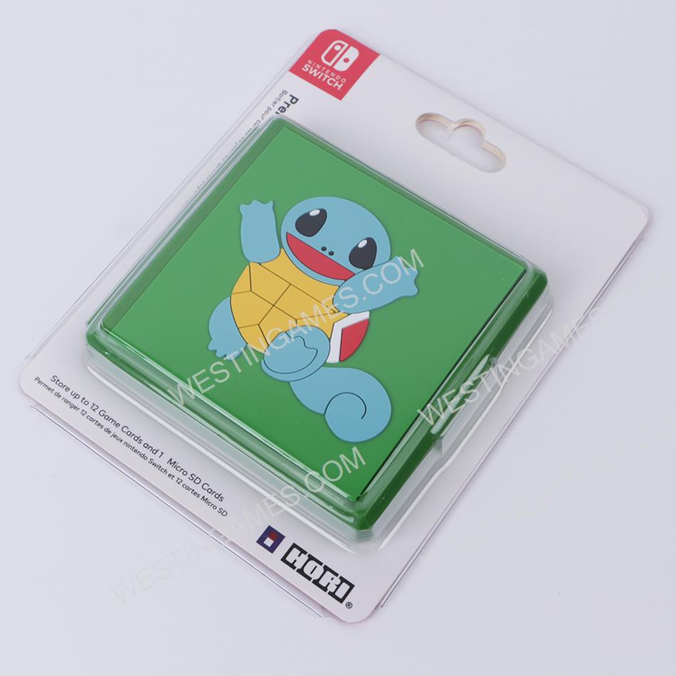 12 Slots Game Card Cartridge Storage Case Box for NS Switch - Squirtle