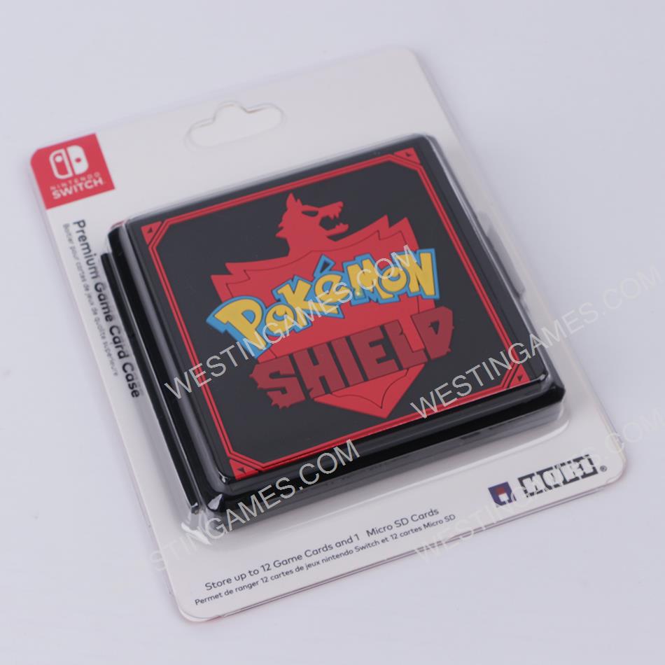 12 Slots Game Card Cartridge Storage Case Box for NS Switch - Pokemon Sword