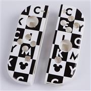 Left and Right Housing Cover Case Set for switch Joy-con White Black Mikey B