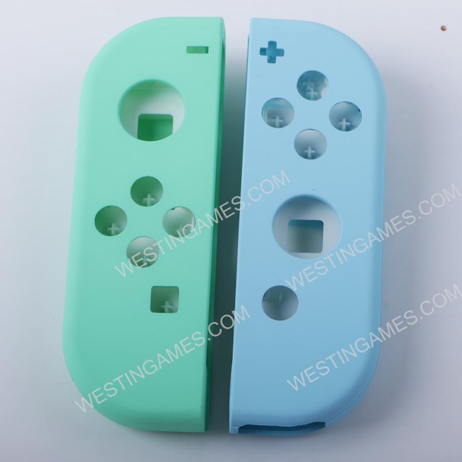 Handfeel Left and Right Housing Cover Case Set for Switch Joy-con light Green and Blue