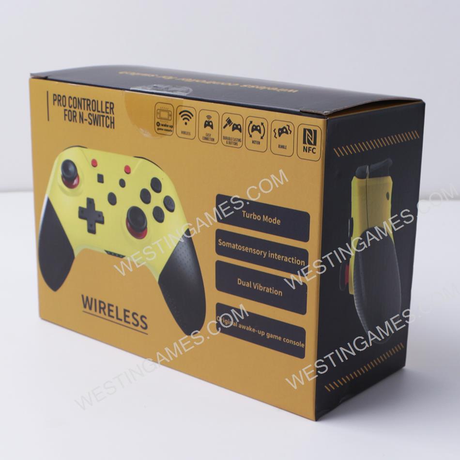 Bluetooth Wireless Handheld Controller Complete Function for switch Yellow