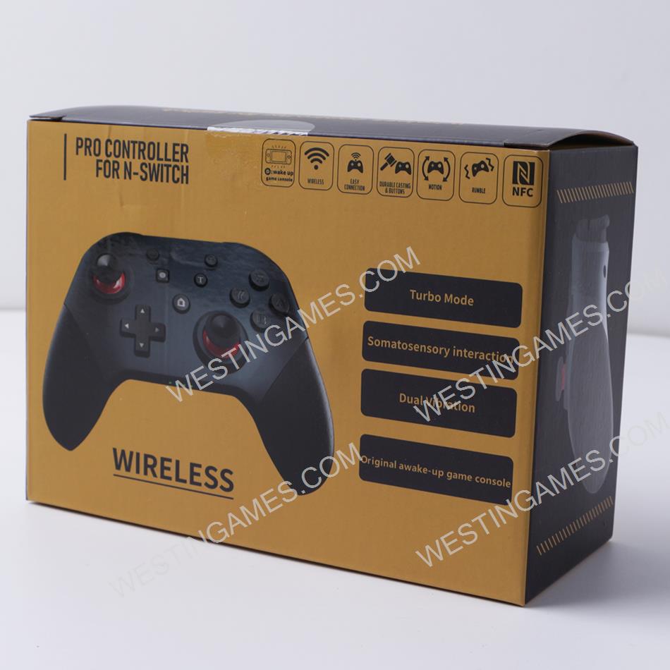 Bluetooth Wireless Handheld Controller Complete Function for Switch Black