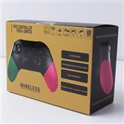 Bluetooth Wireless Handheld Controller Complete Function for Switch Green-Pink