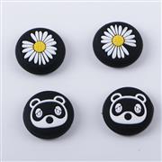 New 4in1 Thumb Grips Analog Caps Silicone Rubber For NS switch - Racoon and Bellis 02
