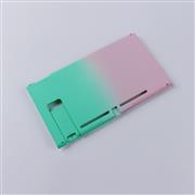 Handfeel Gradient rear Back Housing Case for Switch Console Green-pink
