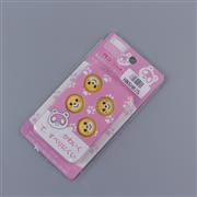 New 4in1 Fps Higher Thumb Grips Analog Caps Silicone Rubber For NS Switch - isabelle