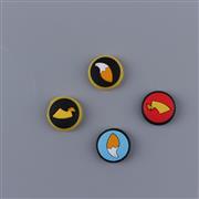 New 4in1 Thumb Grips Analog Caps Silicone Rubber For NS Switch - Picachu Tail 02