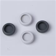 New 4in1 Cut Cat Paw Thumb Grips Analog Caps Silicone Rubber For NS switch - Black and White 03