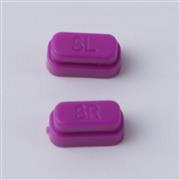 Replacmenet SL SR Plastic Button Set for Switch Joycon - Purple