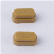 Replacmenet SL SR Plastic Button Set for Switch Joycon - Brown