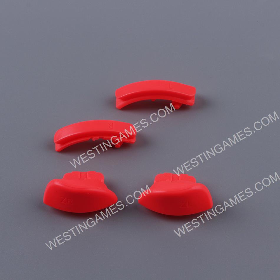 Shoulder L R ZL ZR Key Buttons Set for NS switch Joycon Controller Red
