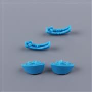 Shoulder L R ZL ZR Key Buttons Set for NS switch Joycon Controller Blue 02