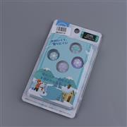 New 4in1 Thumb Grips Analog Caps Silicone Rubber For NS Switch - Snowflake