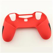 New Soft Silicone Thicker Half Skin Rubber Cover for ps4 Controller - Red
