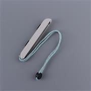 Strap Joycon Hand Wrist Lanyard Colorful Wristband for Switch - White with Blue Wired