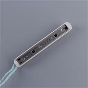 Strap Joycon Hand Wrist Lanyard Colorful Wristband for Switch - White with Blue Wired 03