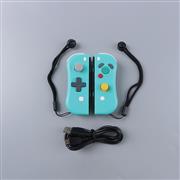 NGC Style Left and Right Wireless Joycon Controller with NFC for Switch - Green 02