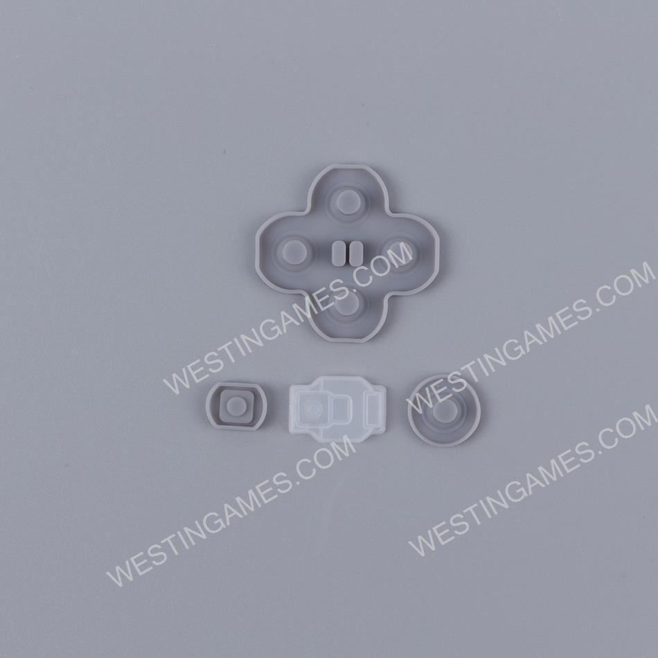 Replacement Buttons Conductive ABXY Rubber 4-Piece Set for NS switch Lite Right