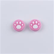 Rocker Supercap Thumb Grips Analog Caps Silicone Rubber For Switch Joy-con - Cat Paw Pink 02