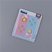 Cut Cat Paw Thumb Grips Analog Caps with lovely D-pad and ABXY Key Button For switch Yellow