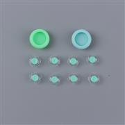 Cut Cat Paw Thumb Grips Analog Caps with lovely D-pad and ABXY Key Button For switch Green 03