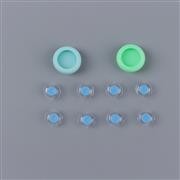 Cut Cat Paw Thumb Grips Analog Caps with lovely D-pad and ABXY Key Button For switch Blue 02