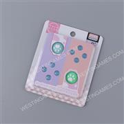 Cut Cat Paw Thumb Grips Analog Caps with lovely D-pad and ABXY Key Button For switch Blue