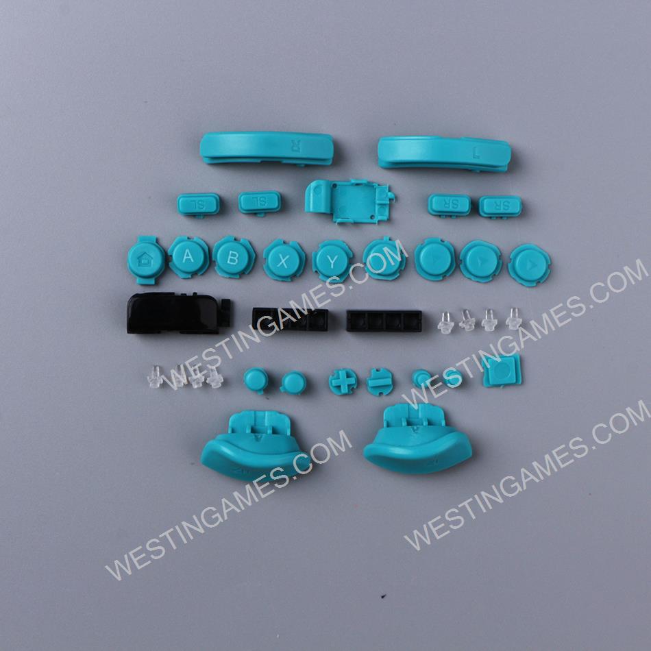 Complete Key Button Accessoires for Switch L R Joycon Controller - Blue