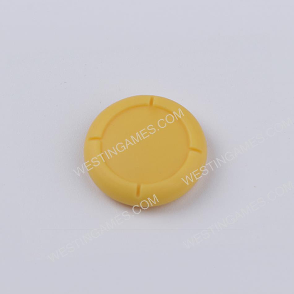 Replacement Analog Stick Silicon Grip Cap for switch and Lite - Yellow