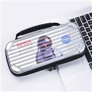 Silver Protective Storage Hard Case Carrying Bag for Switch - Astronaut