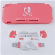 Original Complete Housing Shell Case with Button Key Replacement for Nintendo switch lite - Pink