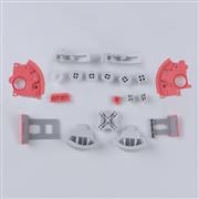 Original Complete Housing Shell Case with Button Key Replacement for Nintendo switch lite - Pink 04