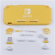 Original Complete Housing Shell Case with Button Key Replacement for Nintendo Switch Lite - Yellow