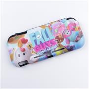 Integrated Soft tpu Handle Grip Cover Case with 6 Aanalog Grips for Switch - Fall Guys