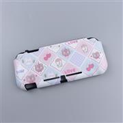 Integrated Soft tpu Handle Grip Cover Case with 6 Aanalog Grips for Switch - Cute Bear